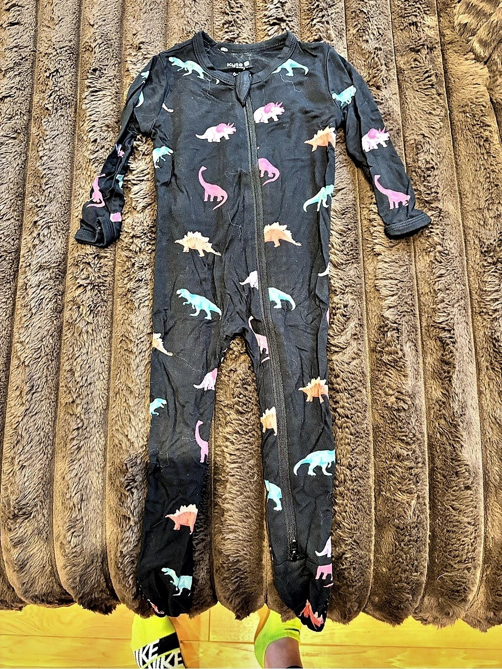 Kyte Baby Zippered Footie in Dino Zippered Dino Footie Pajamas Girls 6-12